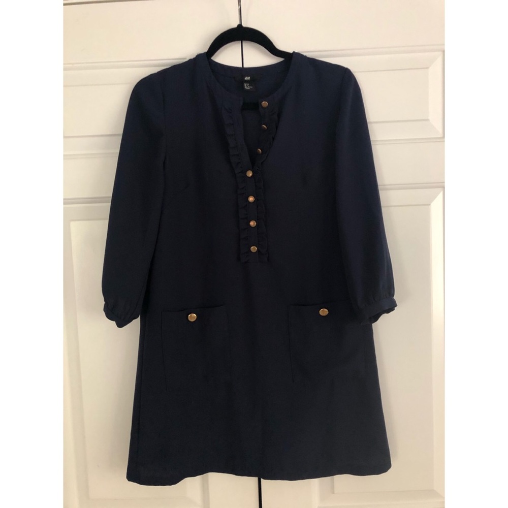 Navy Blue Dress